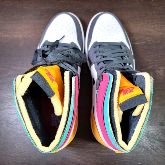 BRAND NEW Air Jordan 1 High Zoom Air CMFT Anthracite Men's Size 11.0 - Picture 6 of 7